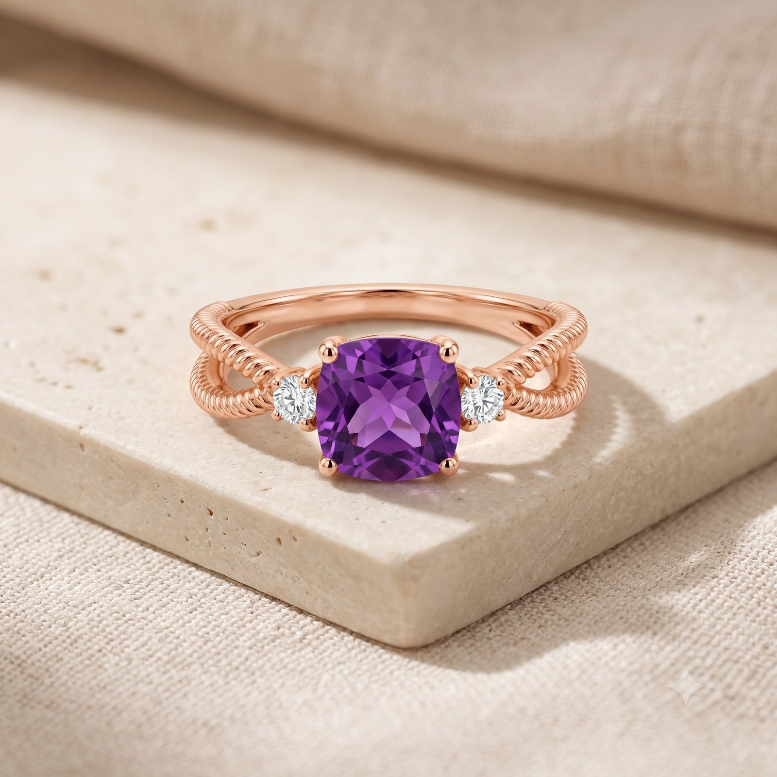 Amethyst Vine Band - Image 3