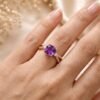 Amethyst Vine Band - Thumbnail Image 4