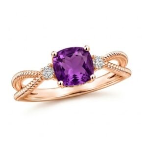 Amethyst Vine Band