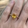 Citrine Oval Ring - Thumbnail Image 4