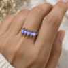The Tiara Band | Vertical Marquise Crown Ring - Thumbnail Image 3