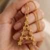 Floral Initial Necklace - Thumbnail Image 4